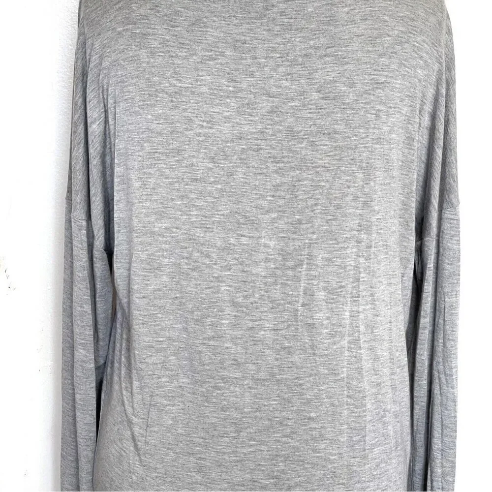 LAmade Womens Sweatshirt Gray Womens Knit Jersey Size XS  Long Sleeve Normcore - Picture 7 of 12